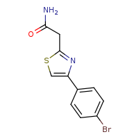 2-[4-(4-bromophenyl)-1,3-thiazol-2-yl]acetamide