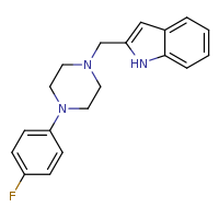 2-{[4-(4-fluorophenyl)piperazin-1-yl]methyl}-1H-indole