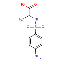 2-(4-aminobenzenesulfonamido)propanoic acid