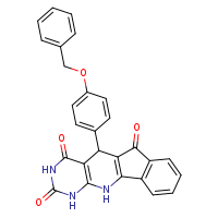2-[4-(benzyloxy)phenyl]-5,7,9-triazatetracyclo[8.7.0.0³,?.0¹¹,¹?]heptadeca-1(10),3(8),11(16),12,14-pentaene-4,6,17-trione