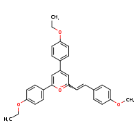 2,4-bis(4-ethoxyphenyl)-6-[(1Z)-2-(4-methoxyphenyl)ethenyl]-1??-pyran-1-ylium