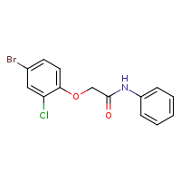 2-(4-bromo-2-chlorophenoxy)-N-phenylacetamide