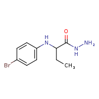 2-[(4-bromophenyl)amino]butanehydrazide