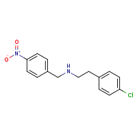 [2-(4-chlorophenyl)ethyl][(4-nitrophenyl)methyl]amine