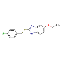 2-{[(4-chlorophenyl)methyl]sulfanyl}-5-ethoxy-1H-1,3-benzodiazole