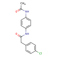 2-(4-chlorophenyl)-N-(4-acetamidophenyl)acetamide