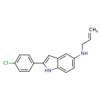 2-(4-chlorophenyl)-N-(prop-2-en-1-yl)-1H-indol-5-amine