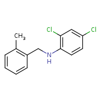 2,4-dichloro-N-[(2-methylphenyl)methyl]aniline