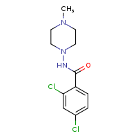 2,4-dichloro-N-(4-methylpiperazin-1-yl)benzamide