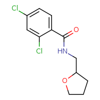 2,4-dichloro-N-(oxolan-2-ylmethyl)benzamide