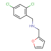 [(2,4-dichlorophenyl)methyl](furan-2-ylmethyl)amine