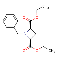 2,4-diethyl (2R,4S)-1-benzylazetidine-2,4-dicarboxylate