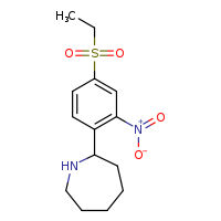 2-[4-(ethanesulfonyl)-2-nitrophenyl]azepane