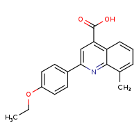 2-(4-ethoxyphenyl)-8-methylquinoline-4-carboxylic acid