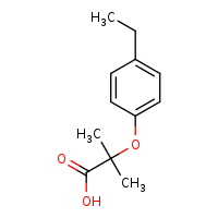2-(4-ethylphenoxy)-2-methylpropanoic acid