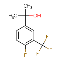 2-[4-fluoro-3-(trifluoromethyl)phenyl]propan-2-ol