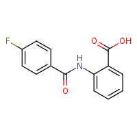 2-(4-fluorobenzamido)benzoic acid