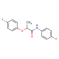 2-(4-fluorophenoxy)-N-(4-fluorophenyl)propanamide