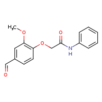 2-(4-formyl-2-methoxyphenoxy)-N-phenylacetamide