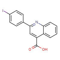 2-(4-iodophenyl)quinoline-4-carboxylic acid