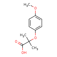 2-(4-methoxyphenoxy)-2-methylpropanoic acid