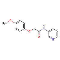 2-(4-methoxyphenoxy)-N-(pyridin-3-yl)acetamide