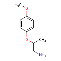 2-(4-methoxyphenoxy)propan-1-amine