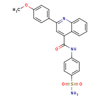 2-(4-methoxyphenyl)-N-(4-sulfamoylphenyl)quinoline-4-carboxamide