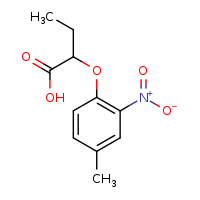 2-(4-methyl-2-nitrophenoxy)butanoic acid
