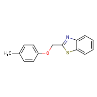 2-(4-methylphenoxymethyl)-1,3-benzothiazole