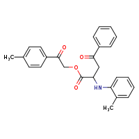 2-(4-methylphenyl)-2-oxoethyl 2-[(2-methylphenyl)amino]-4-oxo-4-phenylbutanoate
