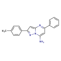 2-(4-methylphenyl)-5-phenylpyrazolo[1,5-a]pyrimidin-7-amine