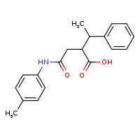 2-{[(4-methylphenyl)carbamoyl]methyl}-3-phenylbutanoic acid