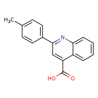 2-(4-methylphenyl)quinoline-4-carboxylic acid