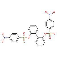 2'-[(4-nitrobenzenesulfonyl)oxy]-[1,1'-biphenyl]-2-yl 4-nitrobenzenesulfonate