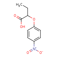 2-(4-nitrophenoxy)butanoic acid