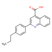2-(4-propylphenyl)quinoline-4-carboxylic acid