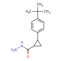 2-(4-tert-butylphenyl)cyclopropane-1-carbohydrazide