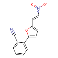 2-{5-[(1E)-2-nitroethenyl]furan-2-yl}benzonitrile