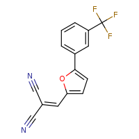 2-({5-[3-(trifluoromethyl)phenyl]furan-2-yl}methylidene)propanedinitrile