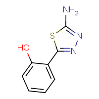 2-(5-amino-1,3,4-thiadiazol-2-yl)phenol