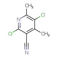 2,5-dichloro-4,6-dimethylpyridine-3-carbonitrile