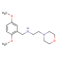 [(2,5-dimethoxyphenyl)methyl][2-(morpholin-4-yl)ethyl]amine