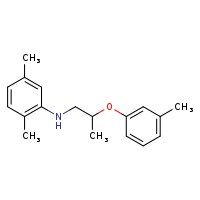 2,5-dimethyl-N-[2-(3-methylphenoxy)propyl]aniline