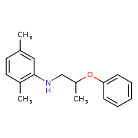 2,5-dimethyl-N-(2-phenoxypropyl)aniline
