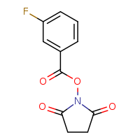 2,5-dioxopyrrolidin-1-yl 3-fluorobenzoate