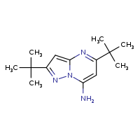 2,5-di-tert-butylpyrazolo[1,5-a]pyrimidin-7-amine