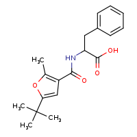 2-[(5-tert-butyl-2-methylfuran-3-yl)formamido]-3-phenylpropanoic acid