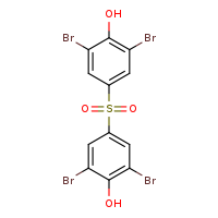2,6-dibromo-4-(3,5-dibromo-4-hydroxybenzenesulfonyl)phenol