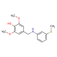 2,6-dimethoxy-4-({[3-(methylsulfanyl)phenyl]amino}methyl)phenol